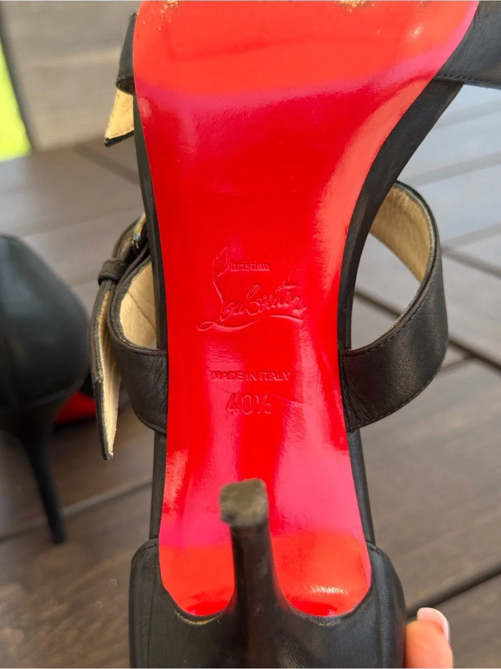 Christian Louboutin elegant christian